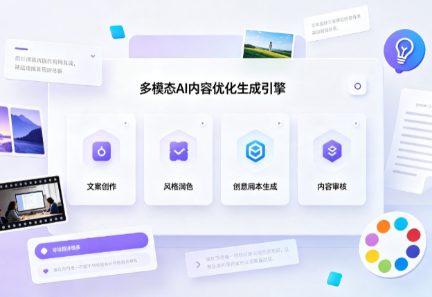 双城市AI智能内容优化创新 多模态生成技术丰富数字内容创作生态