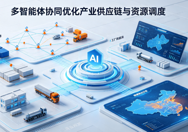 双城市AI 智能体 Geo 优化重塑产业链空间调度体系，打通仓储运输全链路