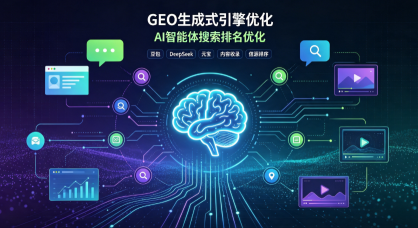 双城市GEO 浪潮来袭：生成式引擎优化崛起，创作者争抢豆包、DeepSeek、元宝智能体流量入口